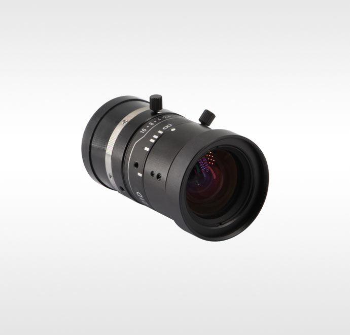 LBTEK M2528-MPW3 Fixed Focal Length Machine Vision Lens 25mm f/2.8 6MP C-Mount