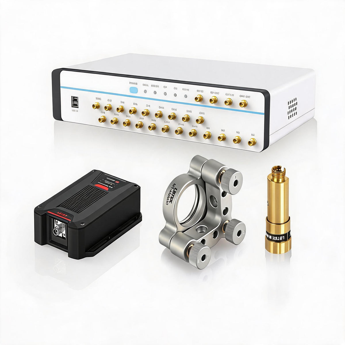 LBTEK 1X-4X Adjustable Magnification Laser Beam Expander UVFS Galilean 355/532/1064nm