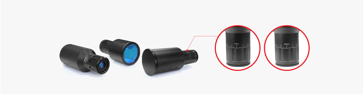 LBTEK Large Aperture Fixed Magnification Laser Beam Expander 6061-T6 Aluminum